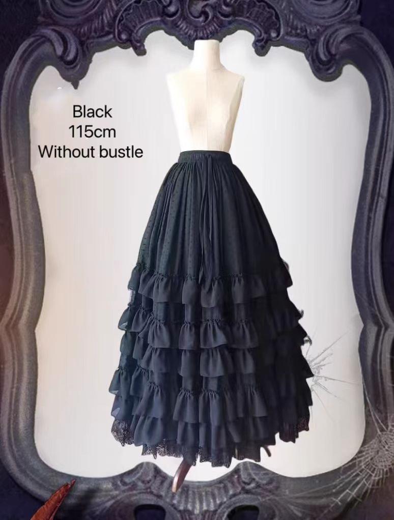 Wedding Lolita Extended Princess Petticoat Skirt - image 18