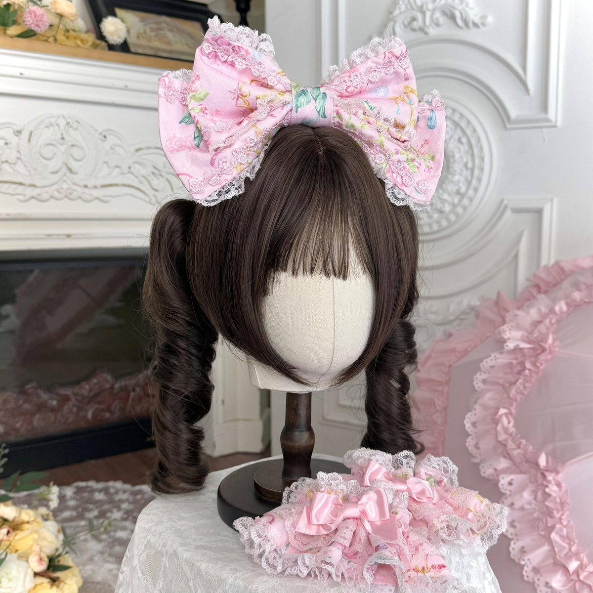 Spring 2025 Old School Lolita Floral JSK and OP Dress Series and Accessories - image 37