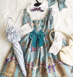 Kawaii Lolita Parasol Daily Lolita Two-folded Umbrella - image 16