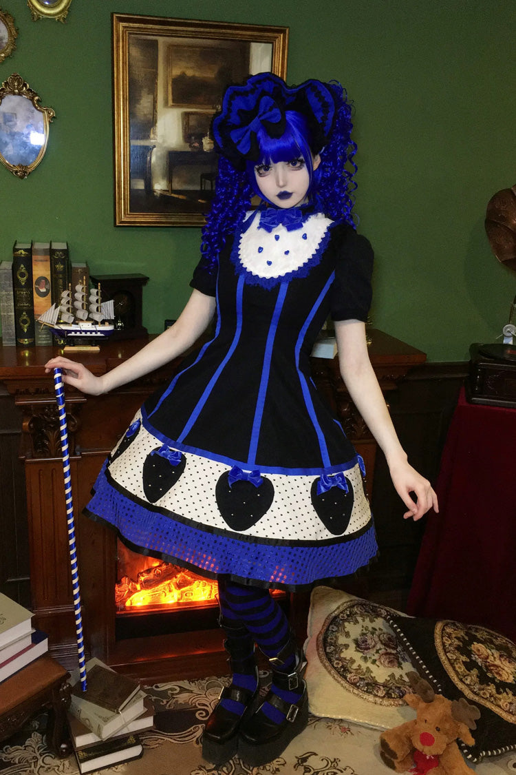 Miss Peculiar Strawberry Sweet Lolita Dress Two Colors - image 9