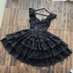 Phoenix Rise - Sweet Lolita Wedding JSK, Bullet Dress Inspired - image 13