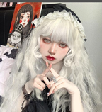 White Moonlight - Long Curly Lolita Wig - image 7