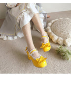 Rainbow Yana - Sweet Lolita Shoes, Lace & Bow Design - image 25