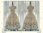 Floral and Bird Series - Classic Lolita JSK Dress, Floral Print - image 8