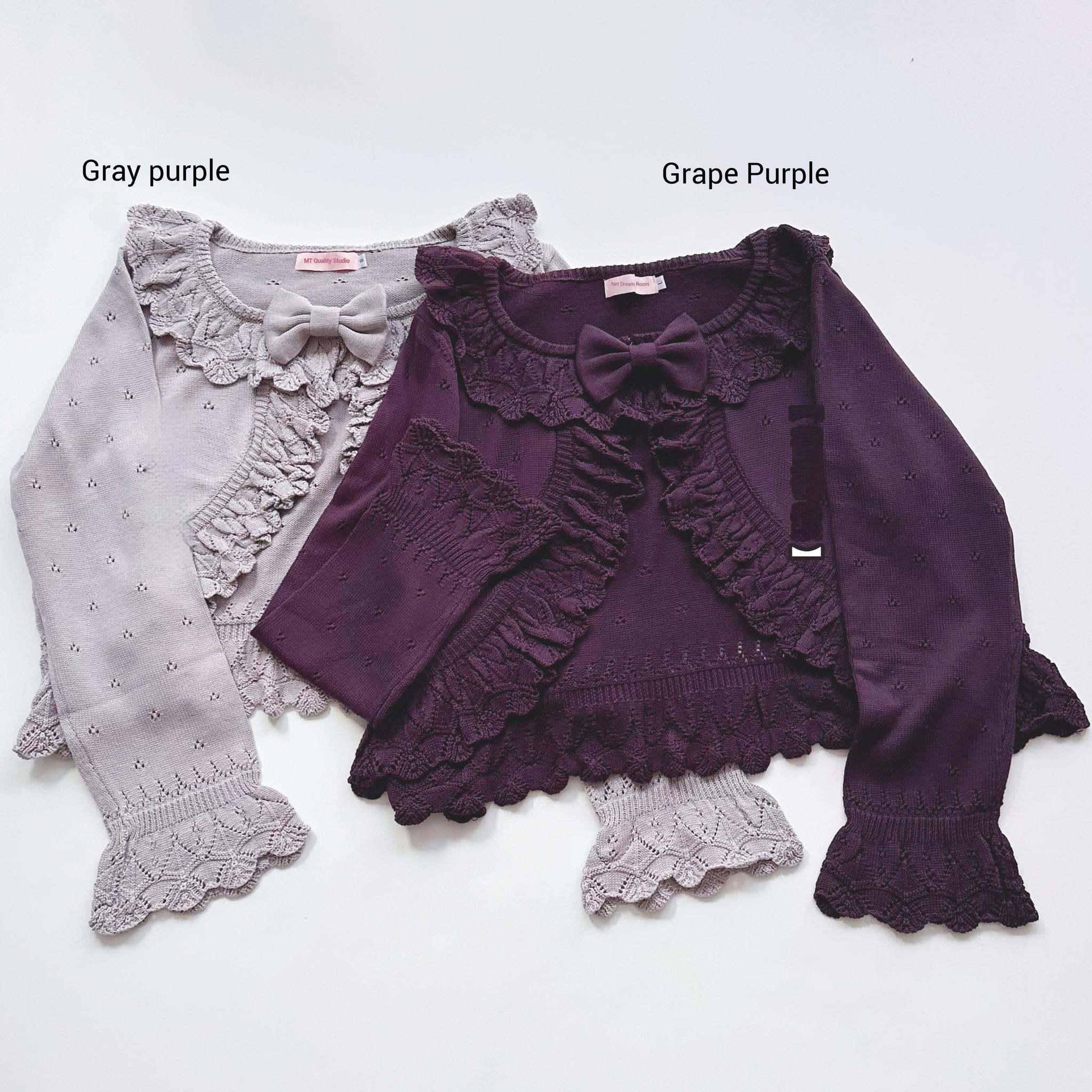 Nainai - Vintage Lolita Knitted Cardigan - image 24