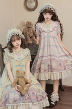 Brown Dollhouse Sweet Lolita Dress Set - image 7