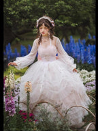 Endless Summer - Bridal Wedding Lolita JSK Open-Back Dress - image 28