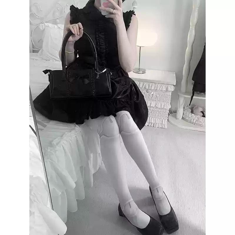 Sweet Lolita Pantyhose, Joint Print Light Stockings - image 17