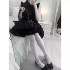 Sweet Lolita Pantyhose, Joint Print Light Stockings - image 17