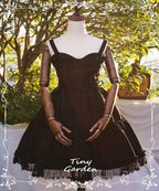 Garden Waltz 1.0 Burgundy Autumn Winter Lolita JSK - image 17