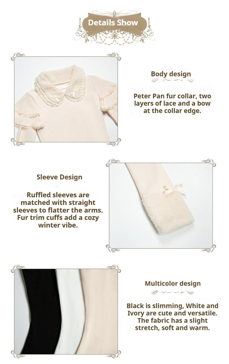 Sweet Lolita Knit Innerwear Sweater - image 13