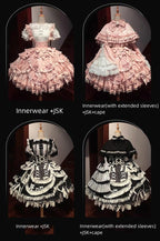 Vintage Lolita Dress Set, Cotton Shirt - image 20