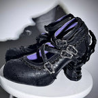 Sacred Bone Diary - Skeletal Hand Gothic Lolita Heels - image 20