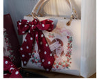 Retro Lolita Handbag PU Square Wedding Bag - image 13
