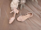 Bow-Tie Sweet Lolita Low Chunky Heel Sandals - image 11