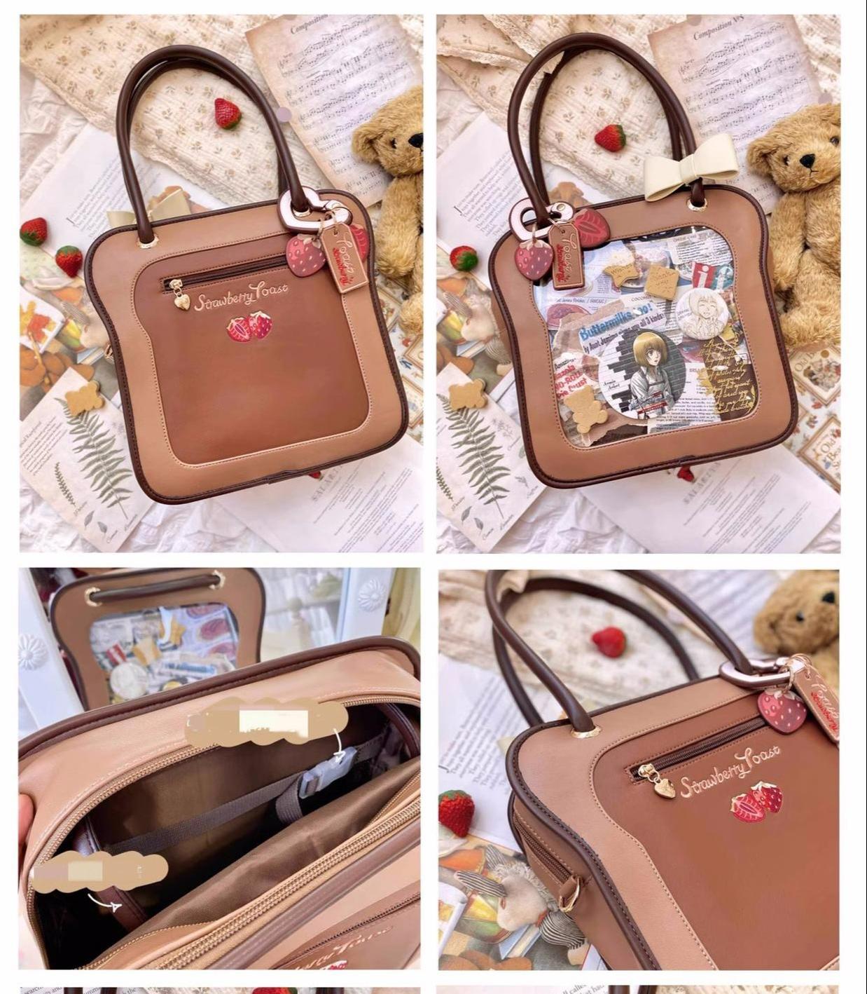 Toast-Shaped Lolita Ita Bag and Doll Bag Collection - image 16