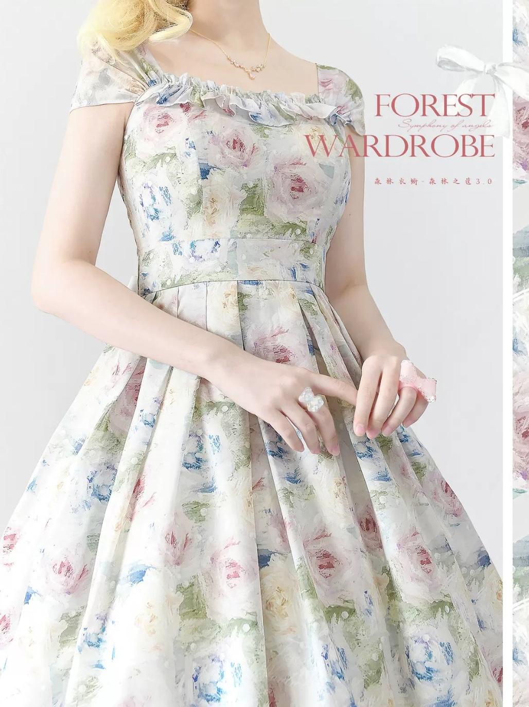 Forest Basket 3.0 - Vintage Lolita JSK Dress for Summer - image 36