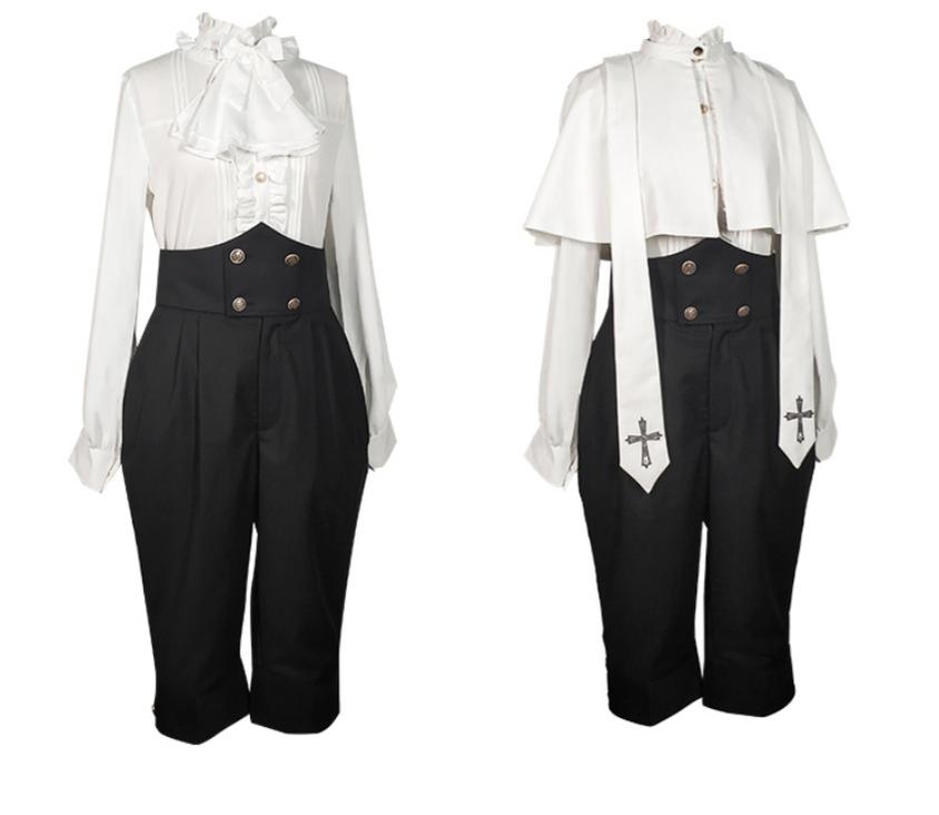 Holy Academy Gothic Prince Lolita Skirt Set - image 21
