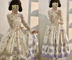 Floral and Bird Series - Classic Lolita JSK Dress, Floral Print - image 38
