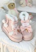 Warm - Winter Sweet Lolita Snow Boots Thick Sole Fleece Shoes - image 2