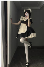 Kiss Kiss - Vintage Maid Lolita OP Dress and Apron - image 17