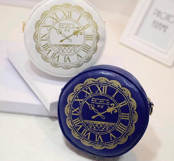 Alice Clock - Kawaii Lolita Shoulder Bag Round Lolita Crossbody Bag - image 4