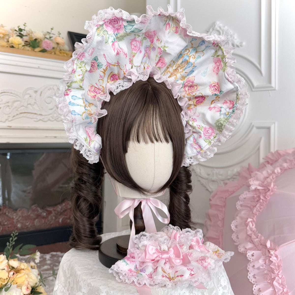 Spring 2025 Old School Lolita Floral JSK and OP Dress Series and Accessories - image 34