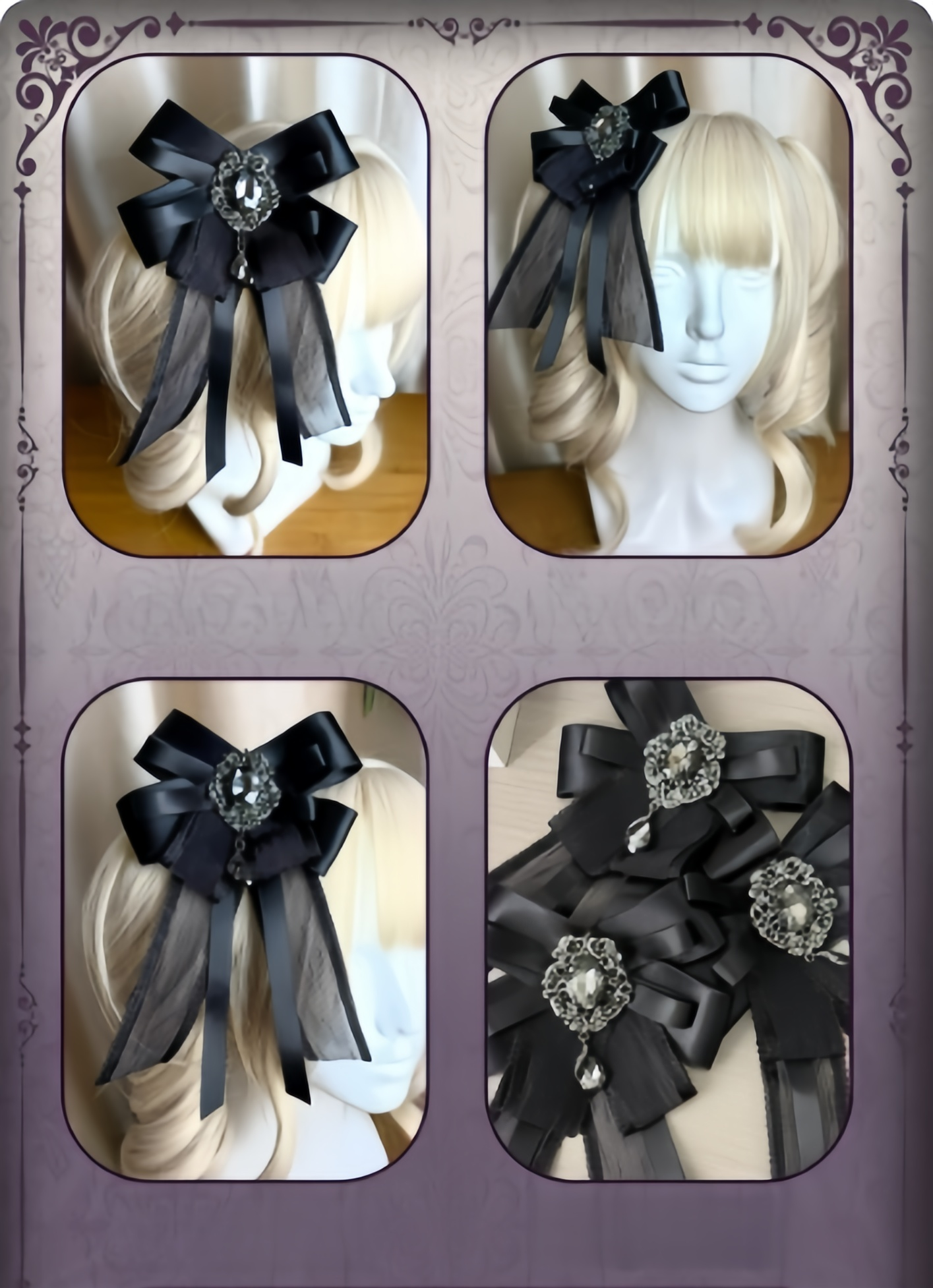 Gothic Fishbone Corset Lolita SK and Shirt Set - image 22