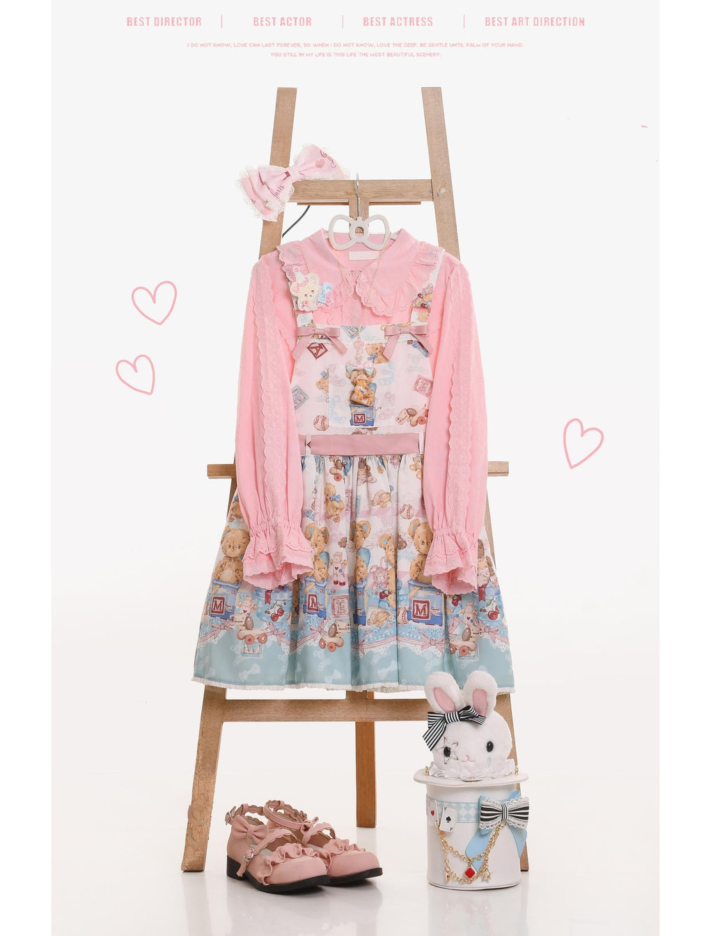 Lily - Kawaii Lolita Blouse Soft Girl Bubble Puff Sleeve - image 20