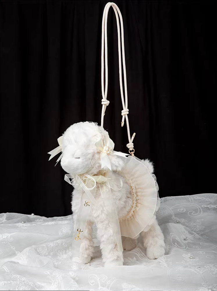 Plush Kawaii Lolita Bag, Lamb Shaped - image 13