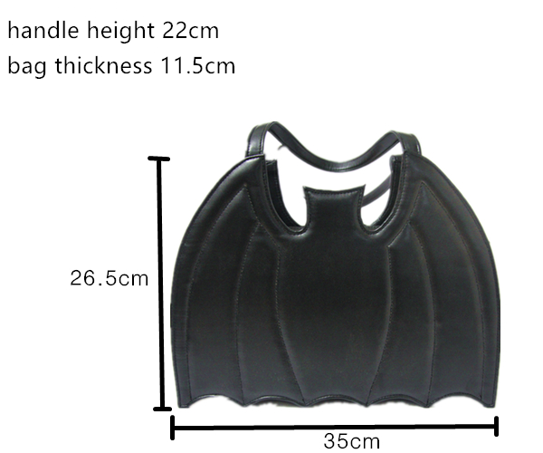 Punk Lolita Bat Handbag Gothic Lolita Bag - image 2