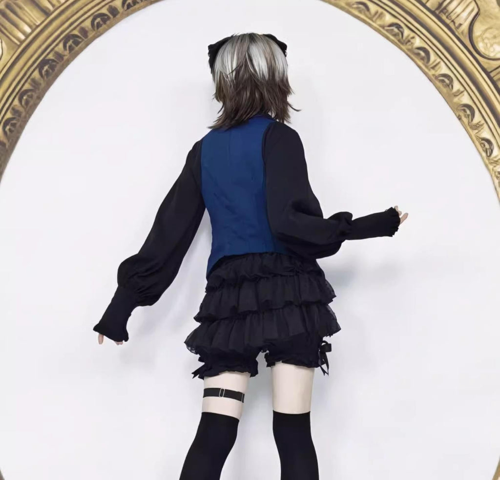 Daily Lolita Bloomers, Lace Cake Shorts for Summer Wear - image 11