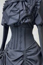 Immortal Bird Black Gothic Lolita Blouse SK Set - image 6