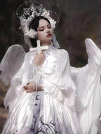 Dragon Bone Cemetery - Gothic Lolita Long Sleeve Blouse - image 26