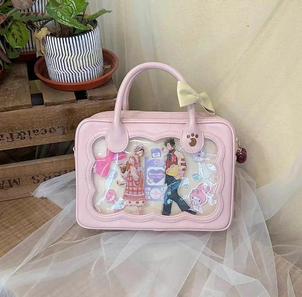Kawaii Lolita Bag Cherry Biscuit Shoulder Crossbody Handbag - image 33