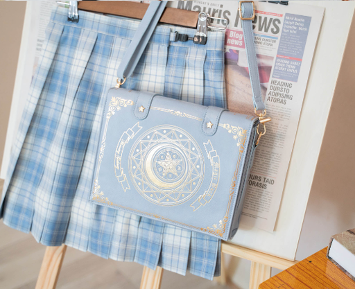 The Star-Moon Grimoire - Sweet Lolita Crossbody Bag - image 9