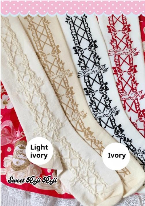 Classic Lolita Socks Autumn Mid-calf Cotton Socks - image 15