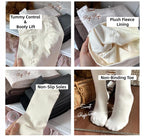 Kawaii Lolita Fleece-Lined Tights, Multiple Colors - image 4