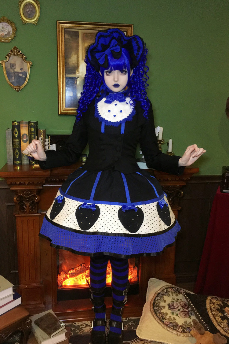 Miss Peculiar Strawberry Sweet Lolita Dress Two Colors - image 10