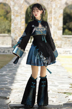 Misty Teal - Classic Lolita JSK Dress Set & Separates - image 7