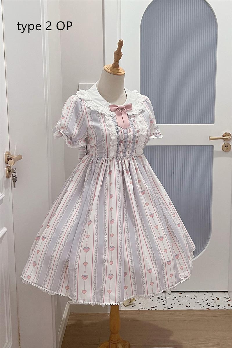 Barbie Bear - Sweet Lolita Bear Print JSK and OP and Accessories - image 34
