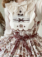 Teddy Bear Daily News Sweet Vintage Lolita Dress JSK and OP Series and Accessories - image 3