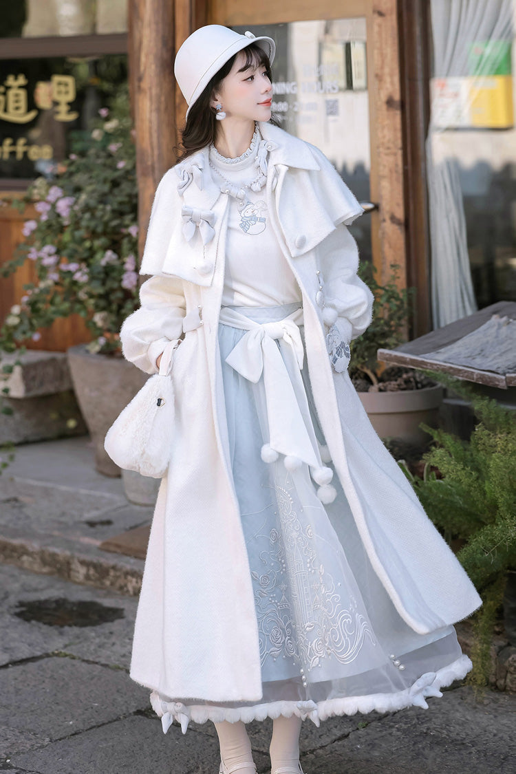 Sunny Sky Snow Doll - Sweet Elegant Lolita Skirt, Coat and Top Collection - image 12