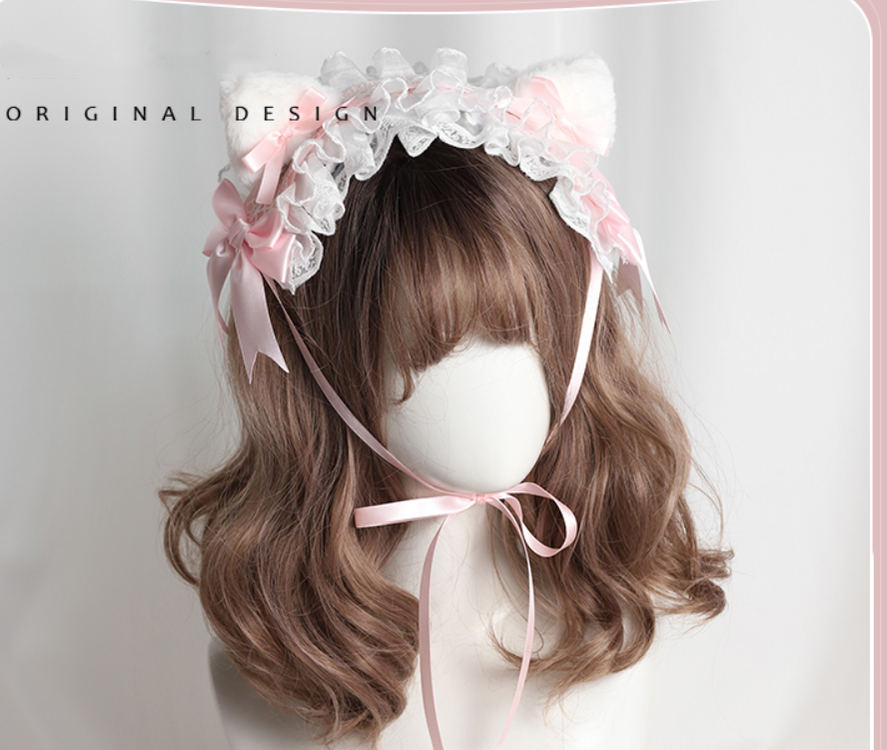 Their Past Decorations Cat Ear Sweet Lolita Hairband - image 7