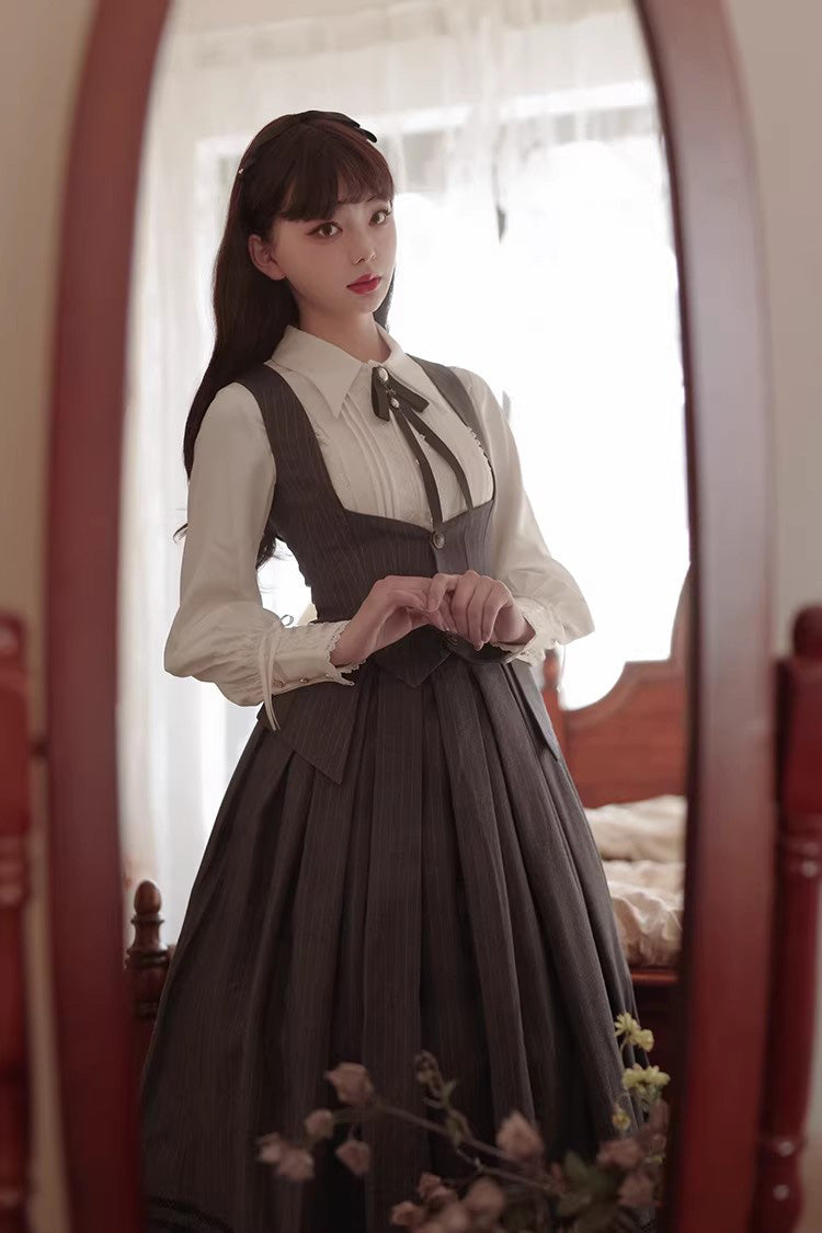 Griffin's Pact - Gothic Lolita Vest, Skirt & Full Set - image 2