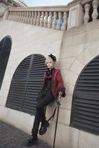 Coffin of Pilgrimage - Medieval European Ouji Lolita Shirt & Pants Suit - image 9