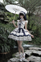 Mandarin Duck Rhapsody Oriental Sweet Lolita JSK Dress - image 9