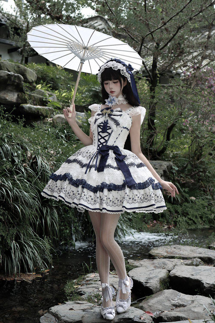 Mandarin Duck Rhapsody Oriental Sweet Lolita JSK Dress - image 9