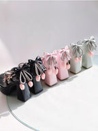 Whispering Tulip - Classic Lolita Heel Shoes with Detachable Bows - image 4