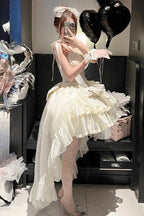 White Triple-Layered Sweet Princess Lolita JSK - image 5